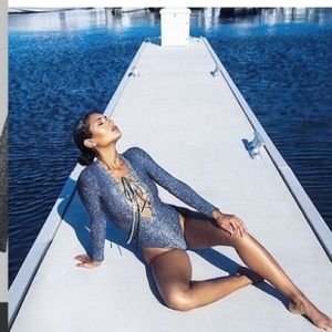 One Piece Long Sleeve Lace Up Swimsuit  ☀️🌊